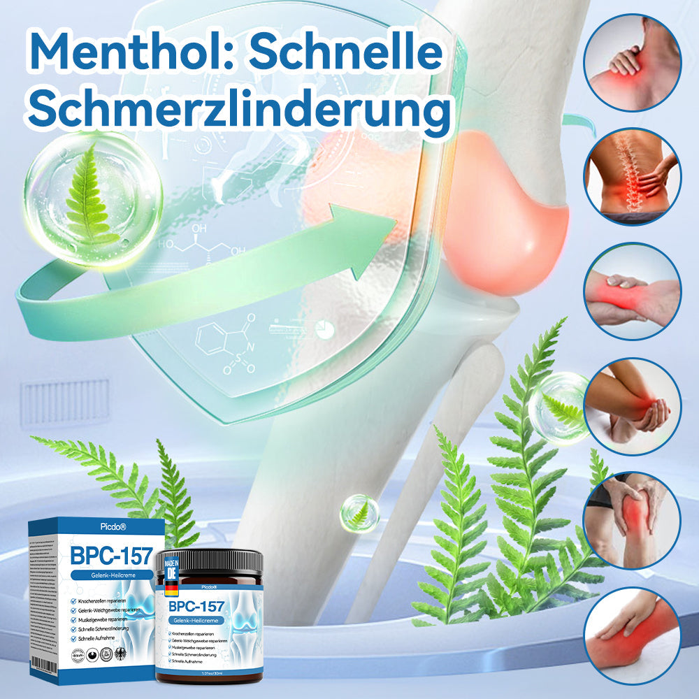 𝖯𝗂𝖼𝗱𝗼® 🍀 BPC-157 Gelenkheilcreme Behandelt Arthritis, Neuropathie, Rheuma, Sportverletzungen & mehr👨🔬
