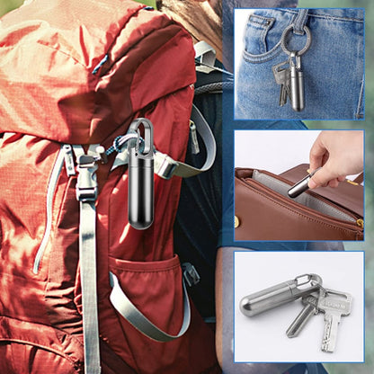(🔥Last Day Promotion  - 49% off)2025-Moisture-proof and Waterproof Stainless Steel Sealed Storage Bottle