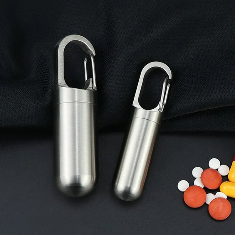 (🔥Last Day Promotion  - 49% off)2025-Moisture-proof and Waterproof Stainless Steel Sealed Storage Bottle