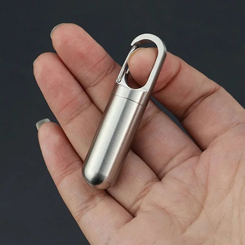 (🔥Last Day Promotion  - 49% off)2025-Moisture-proof and Waterproof Stainless Steel Sealed Storage Bottle